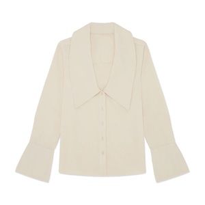 WeWoreWhat Dani Collar shirt in ivory!